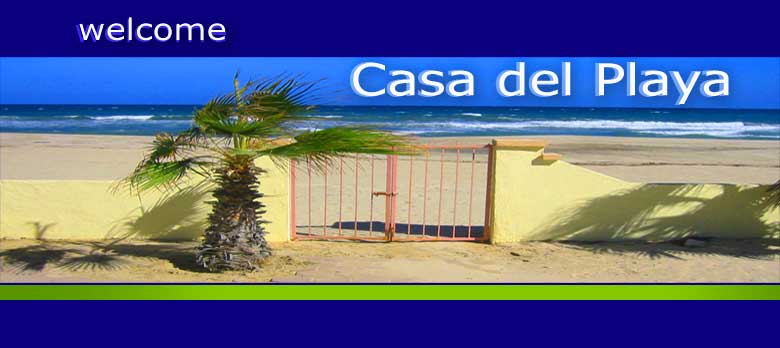 playa del casa welcome